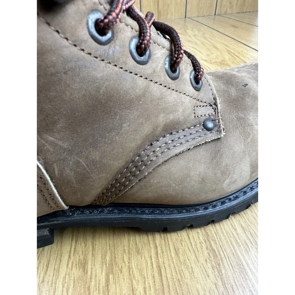 Matterhorn brown Leather  Boots Steel Toe Insulated 120+ Abrasion‎ 7.5 M